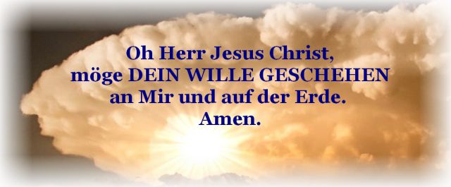 Tägliches Gebet zu Jesus Christus